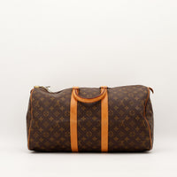 Louis Vuitton Keepall 45 vue arrière toile Monogramme occasion authentique — AMANA Vintage