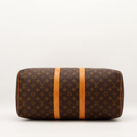 Fond du Louis Vuitton Keepall 45 sangles cuir vachette occasion authentique — AMANA Vintage