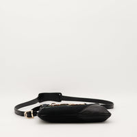 Détail mors doré bande Web verte rouge Gucci Hasler noir occasion — AMANA Vintage