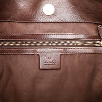 Intérieur Gucci Hobo GG plaque GUCCI made in Italy occasion authentique — AMANA Vintage
