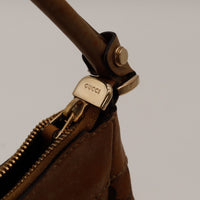 Détail fermeture éclair et attache d'anse sac Gucci Hobo occasion authentique — AMANA Vintage
