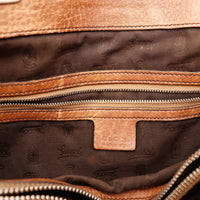 Intérieur Gucci Tote Bag Bamboo doublure monogrammée occasion authentique — AMANA Vintage