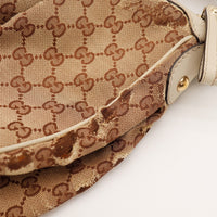 Détail toile usée bordure inférieure Gucci Sukey — AMANA Vintage