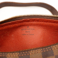 Intérieur doublure rouge Louis Vuitton Papillon 30 Damier Ébène — AMANA Vintage