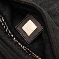 Intérieur doublure Fendi Hobo noir plaque Fendi Made in Italy — AMANA Vintage
