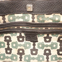 Intérieur doublure Tote Gucci Horsebit motif mors de cheval — AMANA Vintage