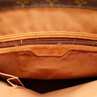Intérieur doublure textile Louis Vuitton Cabas Mezzo occasion authentique — AMANA Vintage