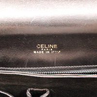 Détail estampille Céline Paris Made in Italy intérieur sac Triomphe — AMANA Vintage