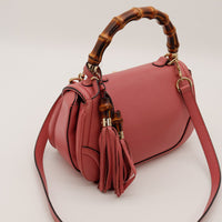 Détail plaque Europe Exclusive intérieur Tote Bag Bambou Gucci — AMANA Vintage