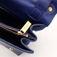Détail intérieur poche zippée Saint Laurent Muse Two — AMANA Vintage