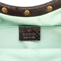 Intérieur doublure verte et étiquette Gucci made in Italy — AMANA Vintage
