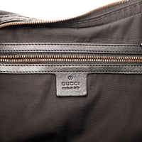 Intérieur poche zippée Gucci Indy Hobo étiquette made in Italy — AMANA Vintage
