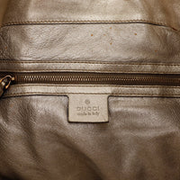 Gucci Indy Hobo intérieur doublure cuir bronze taches visibles — AMANA Vintage