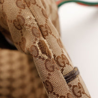 Detail usure canvas bord latéral Tote Gucci Web — AMANA Vintage