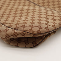 Détail coin inférieur tote bag Gucci autre angle — AMANA Vintage