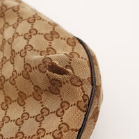 Détail vernis bord anse cuir Gucci décollement usure — AMANA Vintage