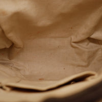 Intérieur fond doublure sac Gucci Hobo Web occasion authentique — AMANA Vintage