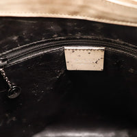 Intérieur Hobo Bambou Gucci doublure cuir noire traces d'usage — AMANA Vintage