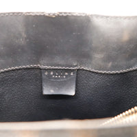 Détail couture intérieure décollée Hobo Celine Macadam — AMANA Vintage