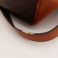 Vue d'ensemble Céline Seau Macadam vintage cognac occasion authentique — AMANA Vintage