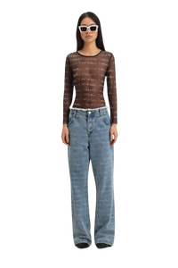 3.PARADIS & Edgar Plans - PARADIS All Over Laser Mesh Top