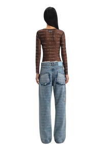 3.PARADIS & Edgar Plans - PARADIS All Over Laser Mesh Top