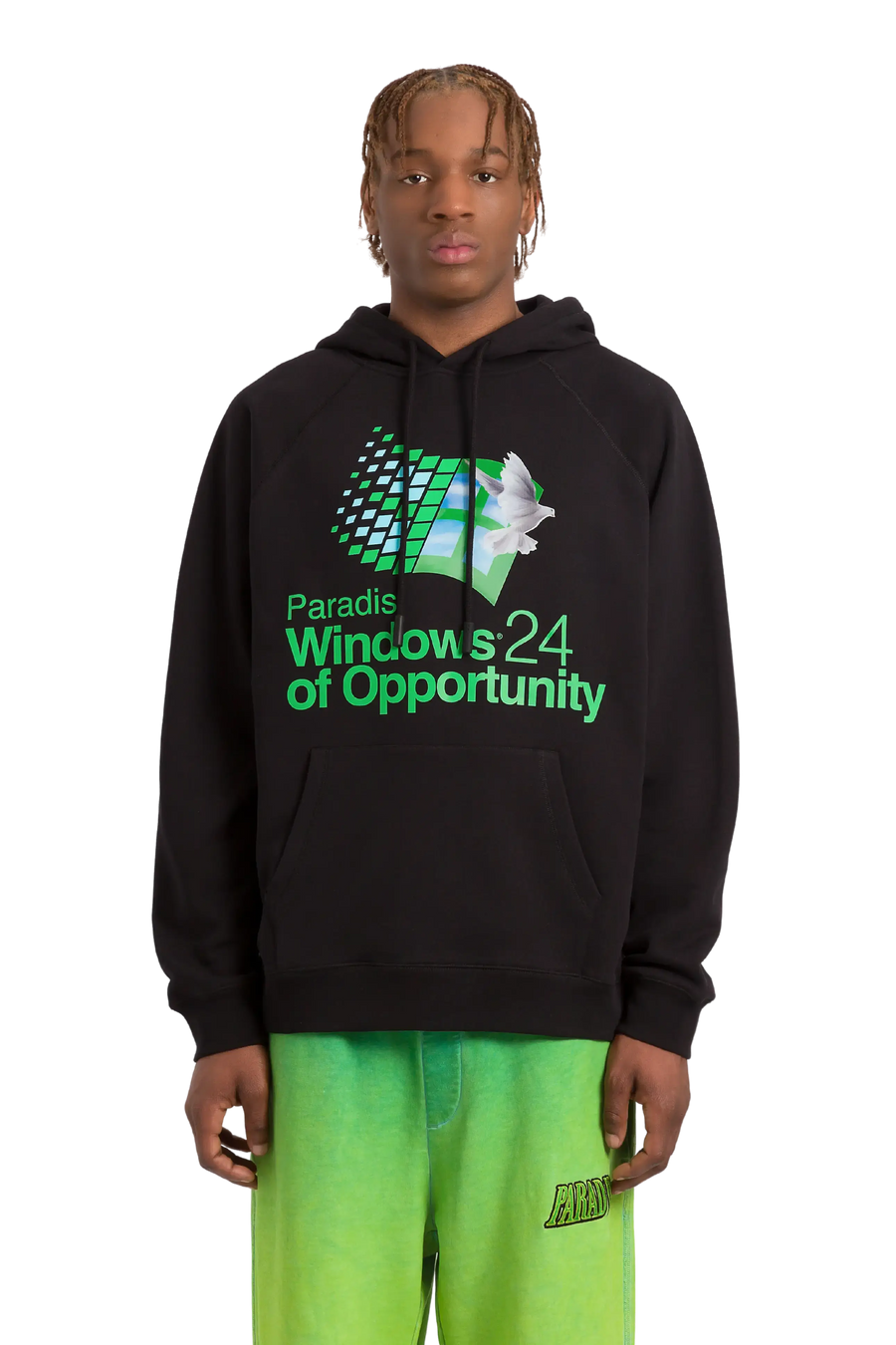 Windows Hologram Hooded Sweater