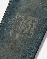 Aries Metal 00 S Lilly Jean Blue Pants Denim AR3020105 BLUE
