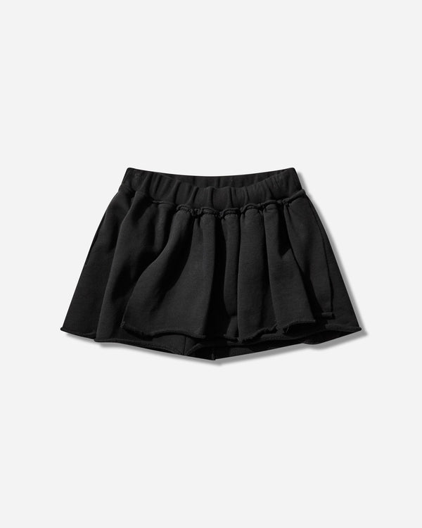 Aries Premium Temple Rara Mini Sweatskirt Black Skirts Mini AR3290005 BLACK