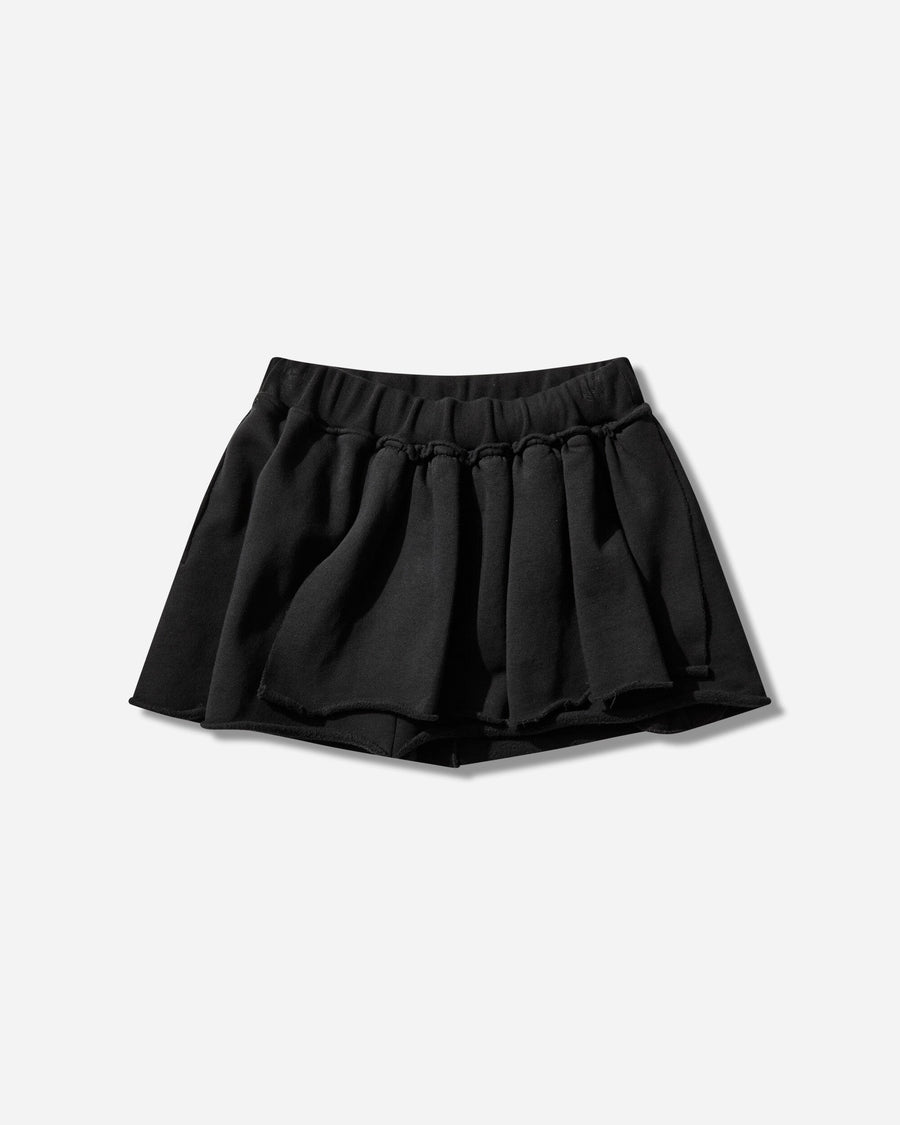 Aries Premium Temple Rara Mini Sweatskirt Black Skirts Mini AR3290005 BLACK