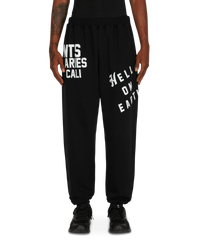 Aries Tutti Pazzi Sweatpant Black Pants Sweatpants NTAR30000 BLK
