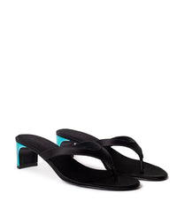 BEUYS SATIN IN BLACK AND CYAN