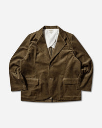 Brain Dead Bbc Suit Jacket Brown Coats and Jackets Blazers P26O14005028 Brown