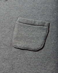 Brain Dead Boxy French Terry Sweatshirt Heather Grey Knitwears Sweaters P26O12004831 Grey