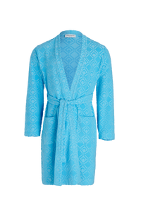 Sponge-Jacquard Bathrobe