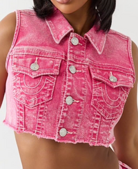 CROPPED VEST BIG T