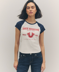 RAGLAN SS BABY TEE
