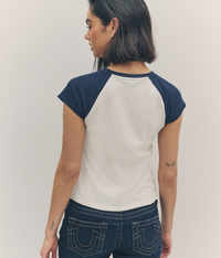 RAGLAN SS BABY TEE