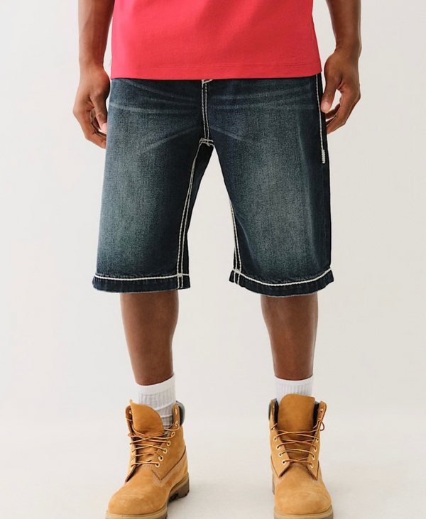 VINNY ROPE STITCH SHORT FLAP JACKKNIFE DARK WASH