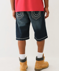 VINNY ROPE STITCH SHORT FLAP JACKKNIFE DARK WASH