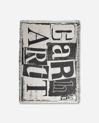 Carhartt WIP Letterpress Blanket Black/Wax Textile Blankets and Throws I036070 K02XX