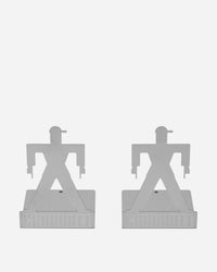 Carhartt WIP Foundation Bookends Silver Home Decor Wall Decor I034892 95XX
