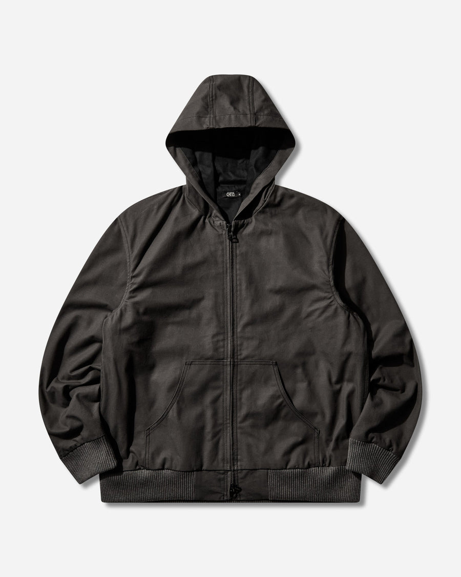 Chito Work Jacket Washed Black Coats and Jackets Denim Jackets C0825D004 WASHEDBLACK