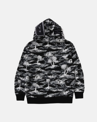 GILET SHARK RELAXED FULL ZIP NOIR