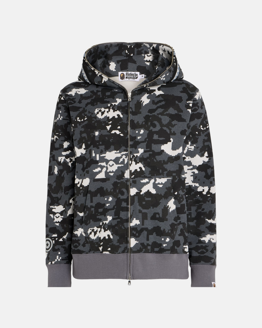 GILET SHARK REGULAR F FULL ZIP NOIR