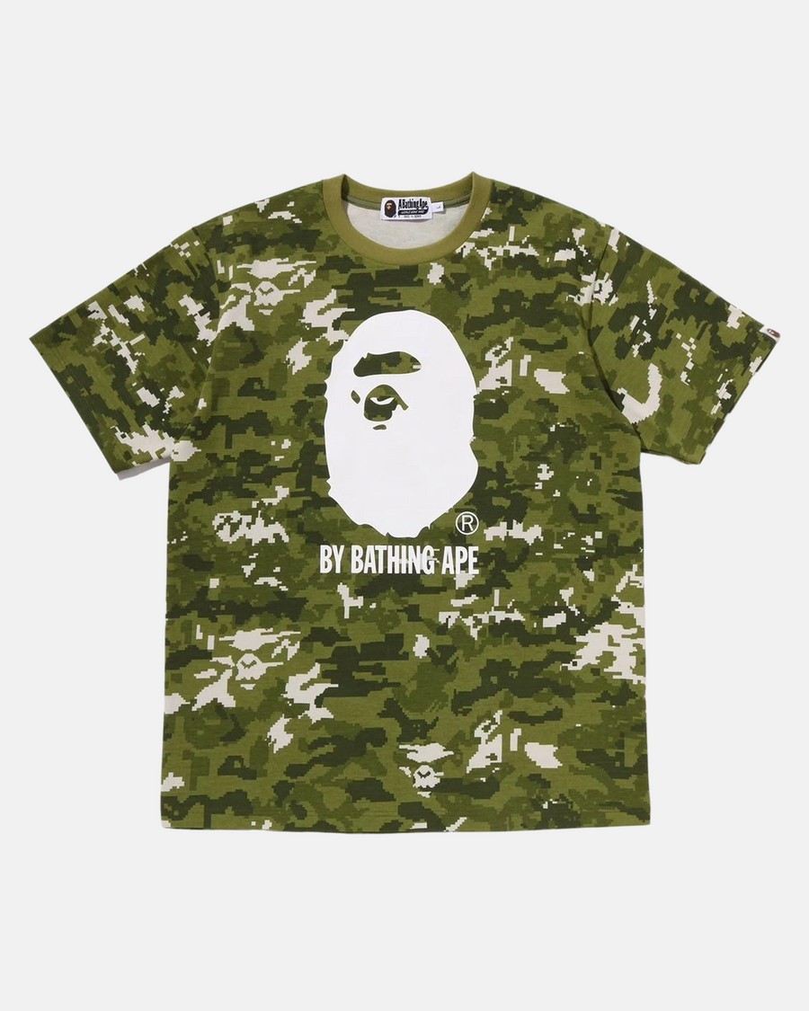 TEE-SHIRT ML BY BATHING APE VERT