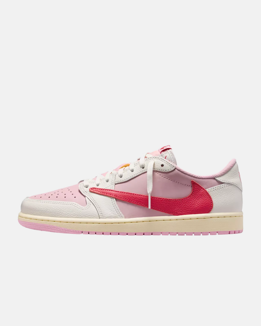 Jordan 1 Retro Low OG SP Travis Scott Sail Rose tropical