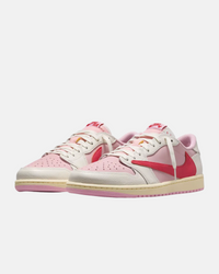Jordan 1 Retro Low OG SP Travis Scott Sail Rose tropical