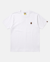 TEE-SHIRT MC ONE POINT BLANC/BLEU