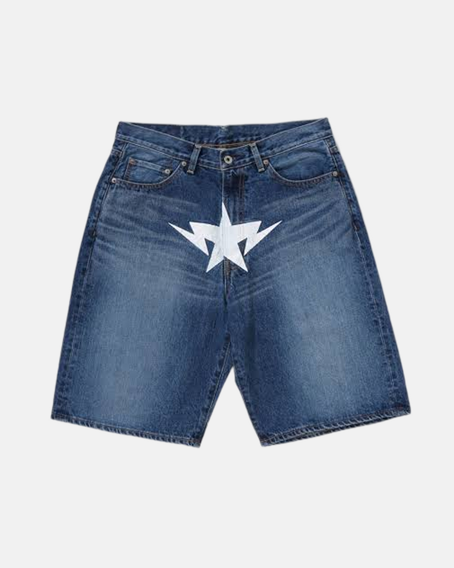 SHORT DENIM TWIN STA RELAXED F:BLEU JEAN CLAIR